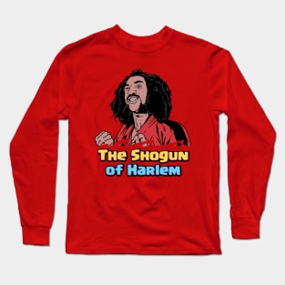 the shogun of harlem flat color Long Sleeve T-Shirt